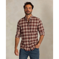 NZA New Zealand Auckland Shirt Checked Dark Hunter Red